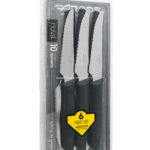 ARCOS Nova Blister 6 noży ząbkowanych do steków 806100