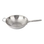 ARCOS Forza Patelnia WOK srebrna 713000 – 28cm — Zdjęcie produktu 01