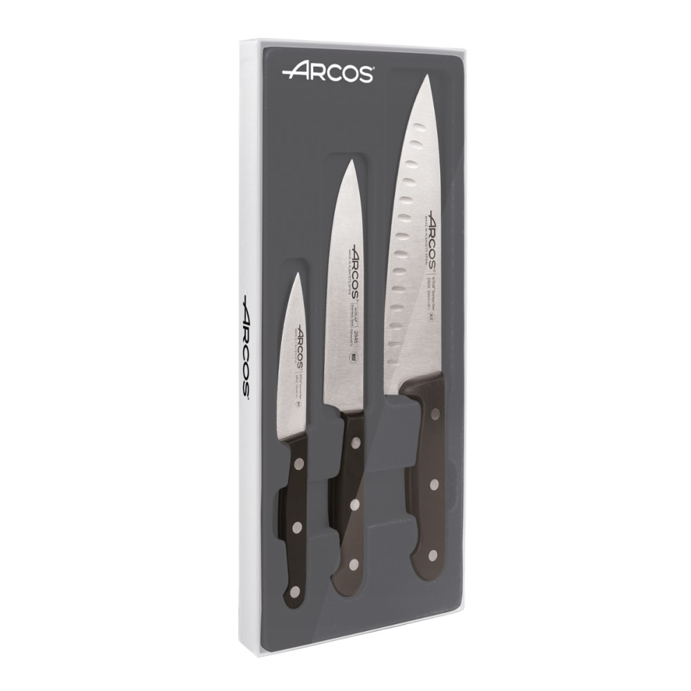ARCOS Universal Zestaw świąteczny 3 noże 807400 — Zdjęcie produktu 01
